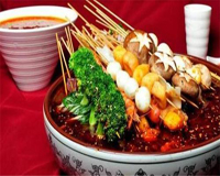 麻辣燙里面為何放大葉青菜？